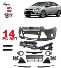 2012 2013 2014  FORD FOCUS FRONT BUMPER COVER  W FOG LIGHTS SEL SE  picture