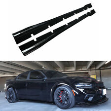 Side Skirts for Dodge Charger Widebody 20-23 Protection Extension Glossy Black picture