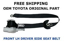 2019 20 21 22 2023 Toyota Corolla front left side seat belt BLACK 73220-47222-C7 picture
