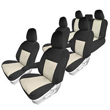 FH Group Neoprene Custom Fit Car Seat Covers 2011-2020 Toyota Sienna picture