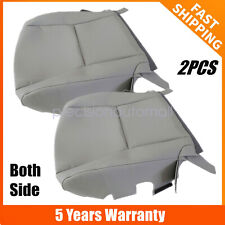 For 2010- 2015 Lexus RX350 RX450h Front Both Side Bottom Leather SEAT COVER Gray picture