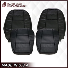 1999 2000 2001 2002 2003 2004  Ford Mustang GT Convertible V6 Seat Cover Black picture