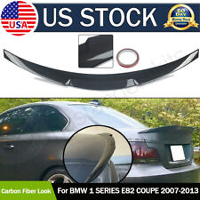M4 Style Rear Trunk Spoiler Wing For BMW E82 128i 135i Coupe 07-13 Carbon Look picture