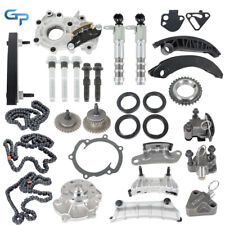 Timing Chain Kit Oil Pump Water Pump VTC Solenoid For 07-16 Chevy Traverse GMC picture