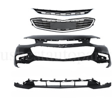 Front Bumper Cover Kit Valance Grille Grill For Chevy Malibu 2016 2017 2018 picture