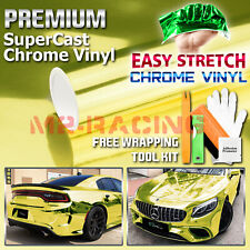 15 Colors Supercast Easy Stretch Chrome Car Vinyl Wrap Bubble Free Sticker Film picture