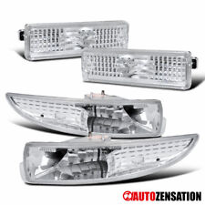 Fit 1993-2002 Chevy Camaro Front Bumper Lights+Rear Side Marker Signal Lamps picture