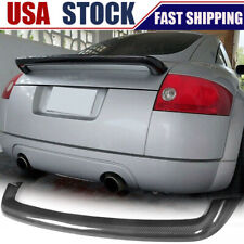 Fits Audi TT Mk1 Type 8N Quattro 1998-06 Rear Trunk Spoiler Wing Lip REAL CARBON picture