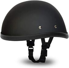 NEW Daytona Helmets D1-BNS-XL D.O.T. DOT DAYTONA SKULL CAP W/O VISOR-Open Box picture