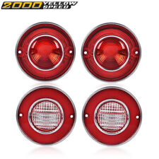 Fit For 1975-79 Chevrolet Corvette Tail + Backup Lights Correct Marking Lamp 4PC picture