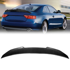 For 2008-17 Audi A5 2DR Coupe Psm Highkick Style Carbon Fiber Trunk Lid Spoiler picture