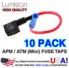 Lumision Add-A-Circuit 10 Pack Mini ATM APM Fuse Tap Lot Dash Cam Radar Install picture