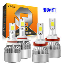 FOR Honda Odyssey 2011 2012-2021 6000K Led Headlight High Low Beam Bulbs Kits 4X picture