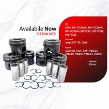 6pcs Pistons & Rings Set 68147228AA STD 83mm for Jeep Grand Cherokee 3.0T V6 EXF picture