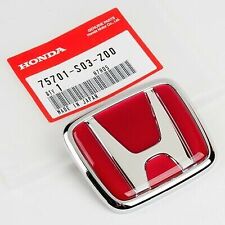 Honda Civic EK 96-00 Type-R Red Rear Badge Emblem 75701-S03-Z00 Genuine OEM  picture