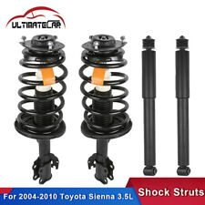 Set 4 Complete Struts Shock Absorbers For 2004-2010 Toyota Sienna Front+Rear picture