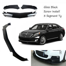 Add-on Universal Front Bumper Lip Spoiler Fit For Hyundai Equus 2011-2016 picture
