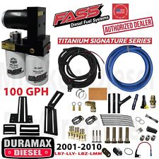 FASS Titanium 100GPH Fuel Lift Pump System 01-10 Duramax Diesel Chevy GMC GM 6.6 picture