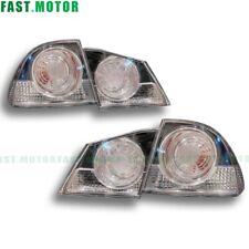 Crystal Clear Lens Brake Tail Lights Turn Signal For 06-11 Acura CSX/JDM Civic picture