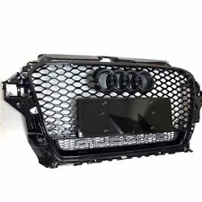 Fits Audi A3 S3 8V 2014-2016 RS3 Style Grille Front Honeycomb Quattro Grille picture