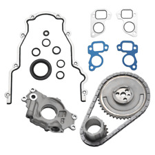 New Timing Chain Kit & Oil Pump For 97-04 GM Chevy Cadillac 4.8 5.3L 6.0L Vortec picture