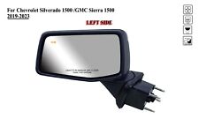 Driver Left Side  Mirror Power Heat BSM for Chevrolet Silverado/GMC Sierra 19-23 picture