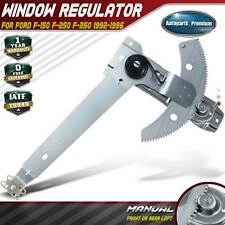 Manual Window Regulator for Ford F-150 F-250 F-350 1992-1996 Front or Rear Left picture
