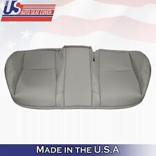 2007 to 2012 For Lexus ES350 2nd Row Bench Bottom Perf Leather Seat Cover Gray picture
