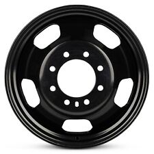 New Wheel For 2003-2018 Dodge Ram 3500 Dually 17 Inch Black Steel Rim picture