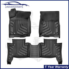3PC Floor Mats 3D Molded Linears All Weather For 2016-2021 Toyota Tacoma TRD PRO picture