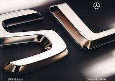 2009 Mercedes Benz SL550 SL600 SL63 AMG 50-PAGE Sales Brochure Book picture