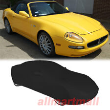 Satin Soft Stretch Indoor Car Cover Scratch Dust Protect for Maserati Spyder picture