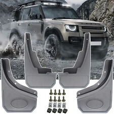 FRONT REAR MUD FLAPS MUDGUARDS FOR LAND ROVER DEFENDER L663 90 110 130 2020 + picture