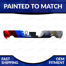 NEW Painted Rear Bumper W/ Dual Exh For 2009-2023 Dodge RAM 1500 W/O Snsor Holes picture