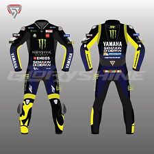 Valentino Rossi Motorcycle Leather Racing Suit Movistar Yamaha MotoGP 2017 picture