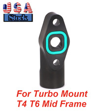 For Turbo Mount T4 T6 Mid Frame 10AN ORB Drain With Sealing Ring Carbon Steel US picture