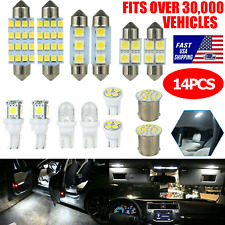 14Pcs T10 36mm LED Lights Interior Car Accessories Kit Map Dome License Plate  picture