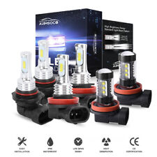 For Toyota Camry 2007-2014 LED Headlight Fog Light Bulbs Kit QG 6x Car Led Light picture