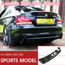 For BMW E82 E88 1Series RG Style Carbon Fiber Rear Bumper Diffuser Lip body kits picture