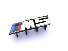 Fit for BMW M5 Front Grill Silver Chrome Style Emblem Badge Letter M 5 picture