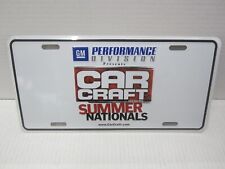 Car Craft Summer Nationals License Plate St. Paul Minnesota GM Performance picture