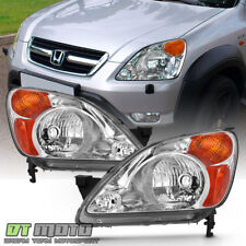 For  2002 2003 2004 Honda CRV C-RV Headlights Headlamps Replacement Left+Right picture