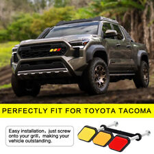 Tri-color 3 Grille Badge Emblem For 2018 2019 Toyota Tacoma TRD 4Runner Tundra picture