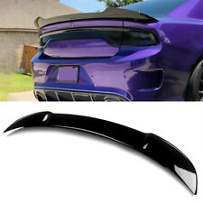 For 2015-2023 Dodge Charger SRT Hellcat Rear Spoiler Black Flap Wicker Bill* picture