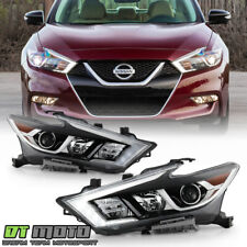 For 2016-2018 Maxima S|SL|SV LED DRL Projector Headlights Headlamps Left+Right picture