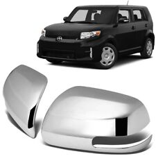 Fit 2008-2015 Toyota Scion xB Chrome Side Mirror Covers Overlay WITH Turn Signal picture