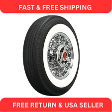 Coker 760R15 American Classic Bias-Look Radial 3.25 In White Wall Tire picture