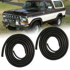 For 1973-1979 Ford Bronco F100 F150 F250 F350 2Pcs Weatherstrip Front Door Seal picture