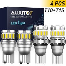 4X LED T15 T10 Reverse License Plate Light Bulb for Chevy Silverado 1500 2014-21 picture