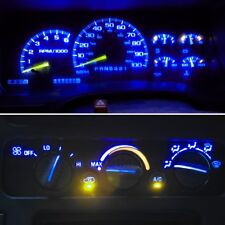 14 Royal Blue LED Bulbs For 1992-1999 Chevrolet Trucks Gauge Cluster & AC Cntrls picture